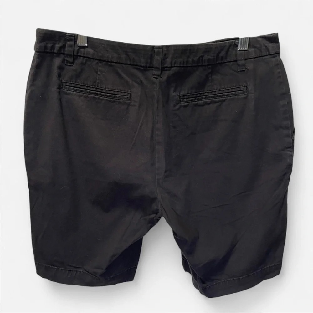 Faded Glory Men's Black Flat Front Shorts